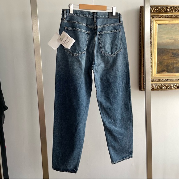 Goldsign NWT The Peg Palmer High-Waisted Blue Jeans Sz 29 - Picture 4 of 9